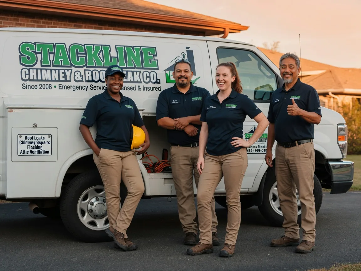 Chimney flashing repair company in Delaware, IA